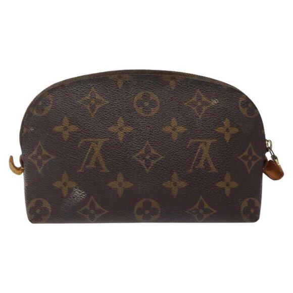 LOUIS VUITTON Monogram Pochette Cosmetic PM Cosmetic Pouch M47515 LV Auth 116269 - Picture 1 of 16